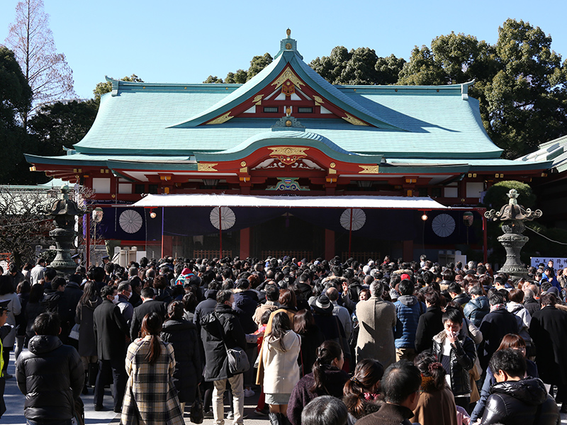 初詣