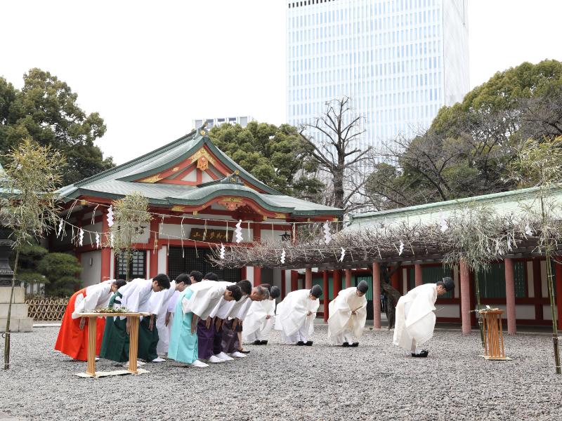 春季皇霊祭遥拝