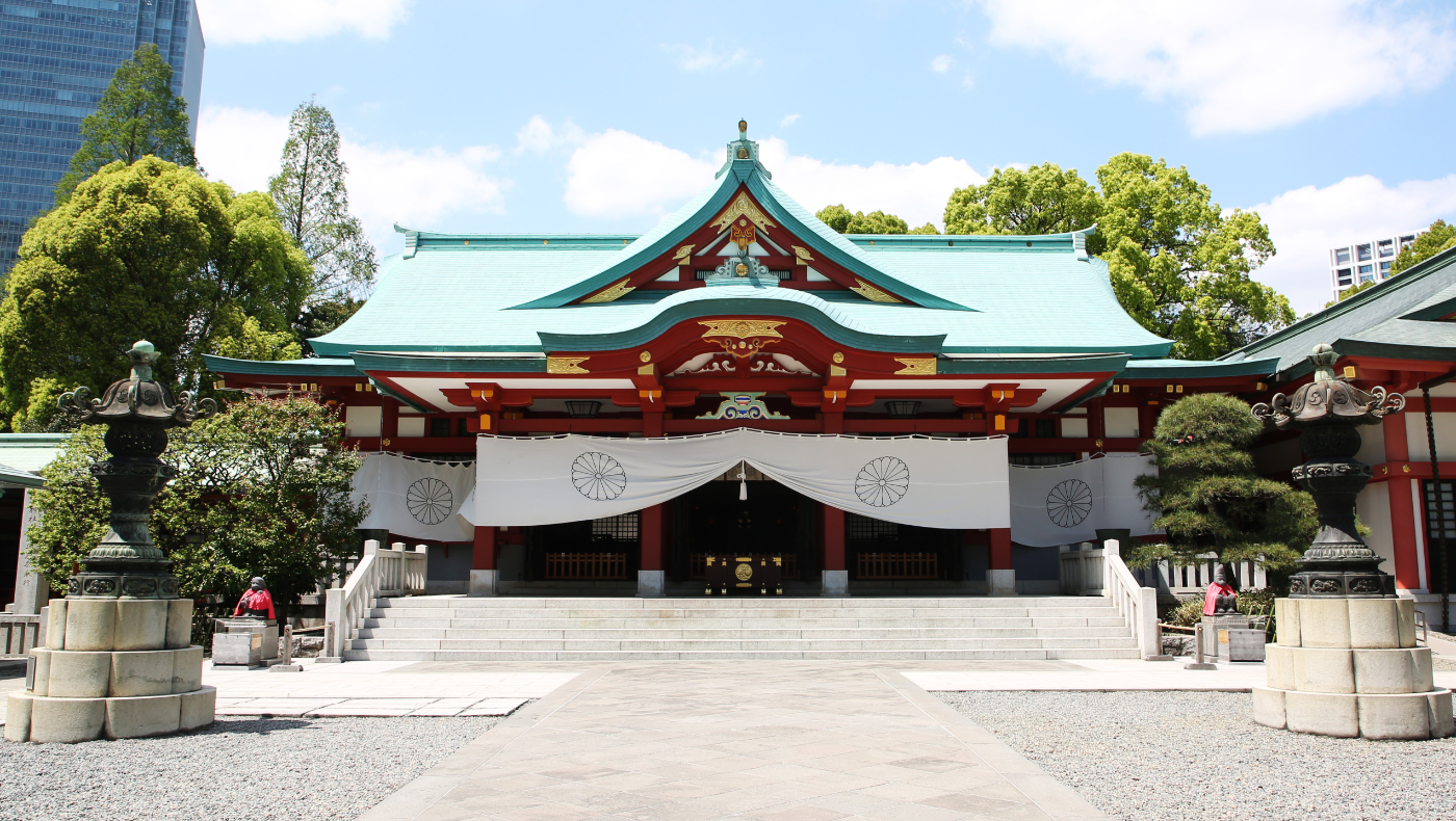 ご祈願 お参りは東京 赤坂にある日枝神社