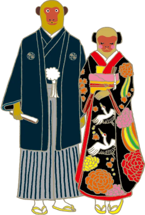 申（さる）のイラスト