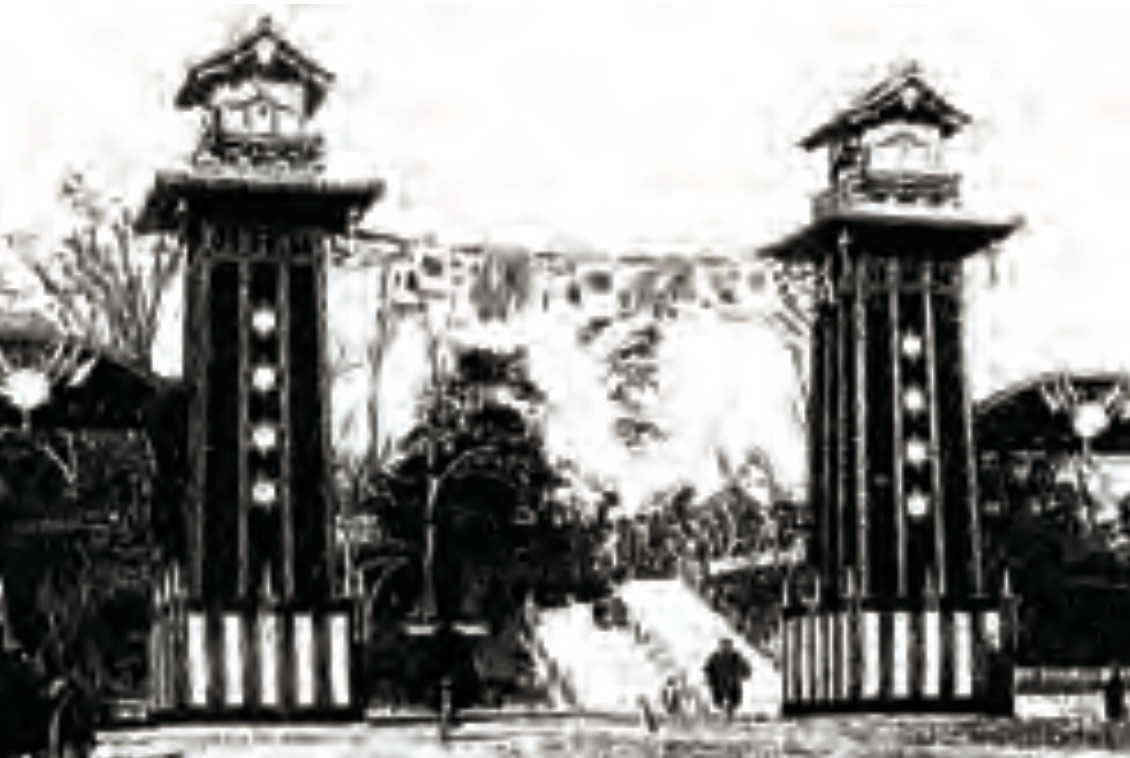上野公園の奉祝会場